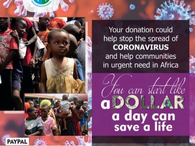 A dollar is day can save a life