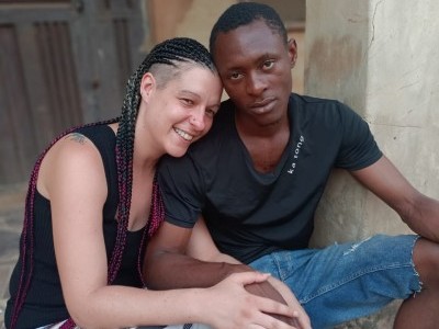 Married couple trying to go to a new home