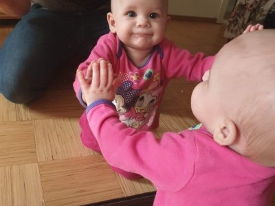 Family startup. Twins