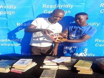 Through reading books we can fix this world.