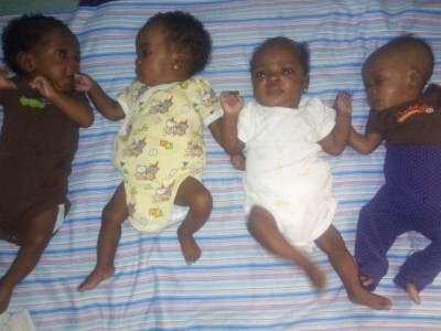 Support for the upkeep of my quadruplet