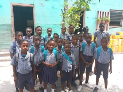 School uniform, bookbag, shoes and hygiene .