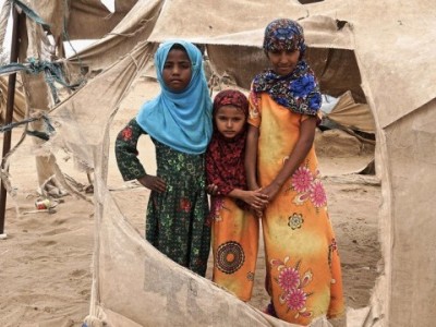 Call for Help of provide food and shelter
