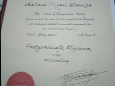 Funding for Masters Degree