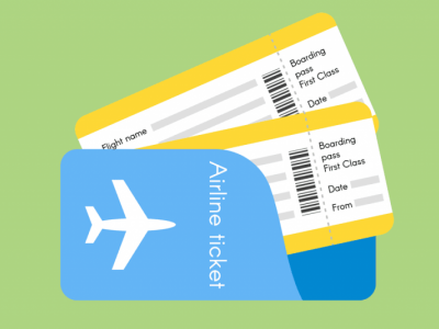 Plane tickets to Alabama to see my family.