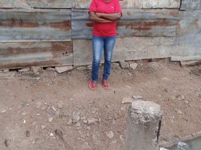 Help replace holes with sanitary towels