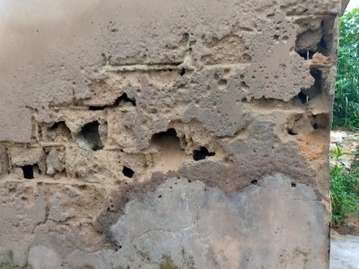 Funds for delapitated building due to flood