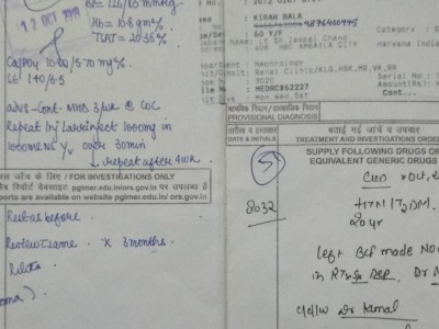 Mother CKD Dialysis Treatment