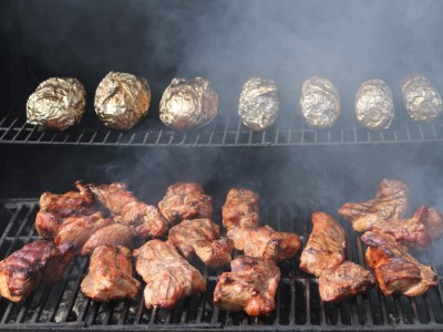 Barbeque on the street