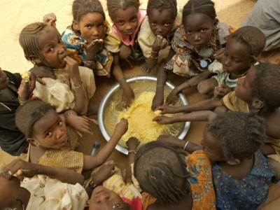 Help feed people starving in africa