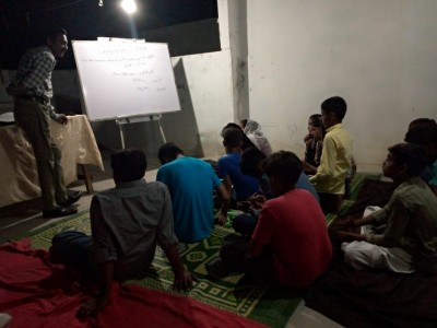 For development of Bible Institute.