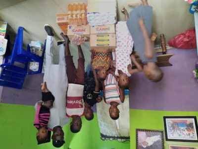 Feed the hungry children Birthday project