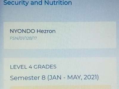 To see my final results and get graduated.