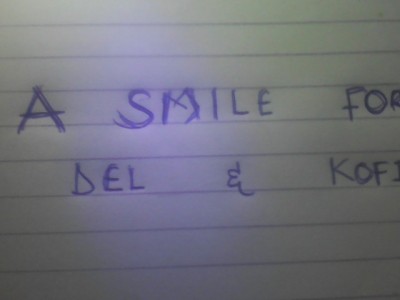 A little push to Del and Kofi