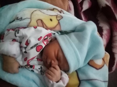 Help baby Lwandile get essentials