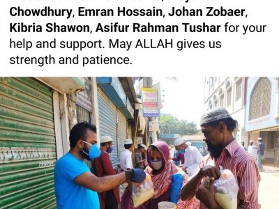 Food Charity for Covid Affected People